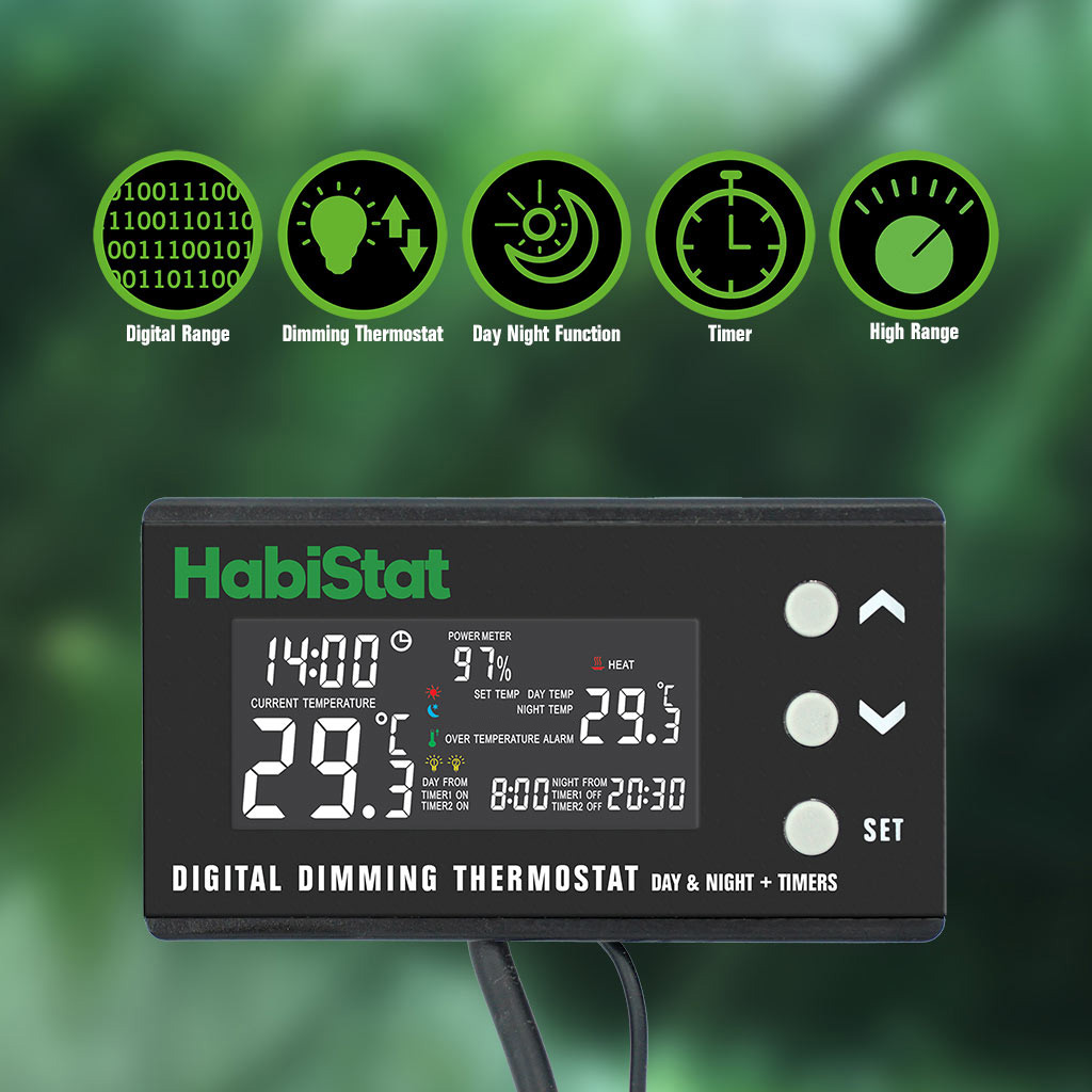 Digital Dimming Thermostat Functions