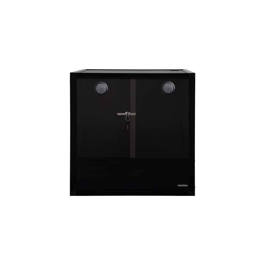 HabiStat ProVC Vivarium, Black, 2ft