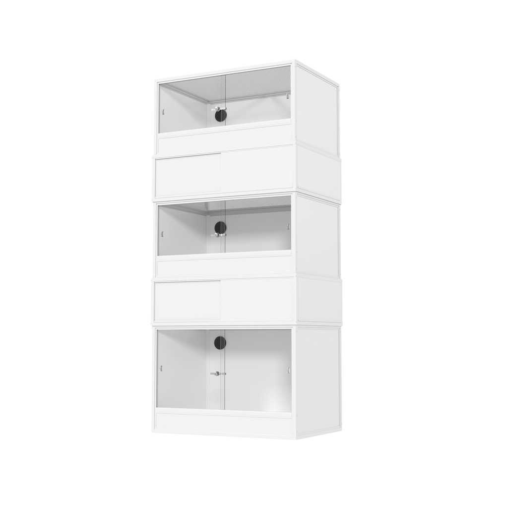 HabiStat ProVC Stacking Kit, White, 3ft