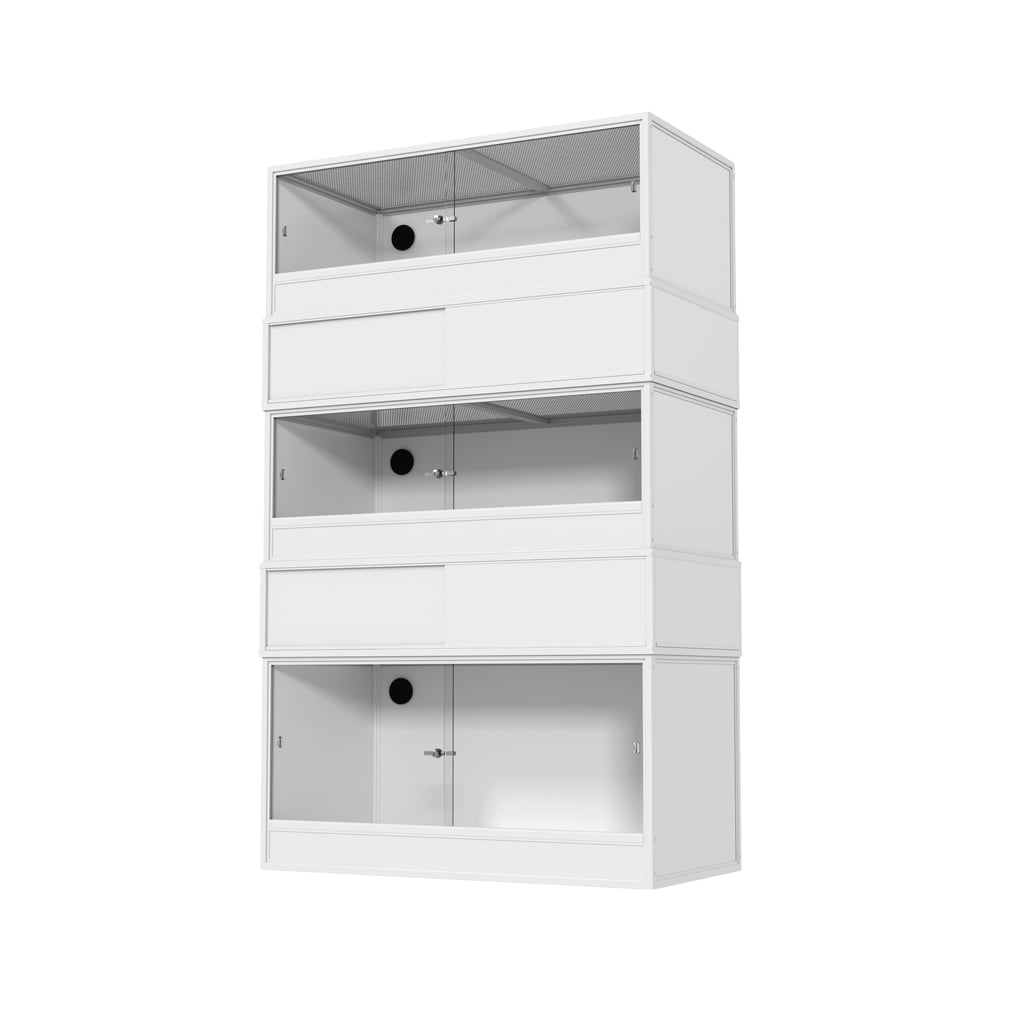 HabiStat ProVC Stacking Kit, White, 4ft